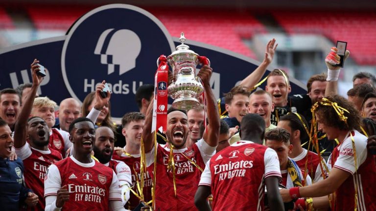 Arsenal Clinches the FA Cup title for the 14th time after beating London Rivals Chelsea by 2 goals to 1