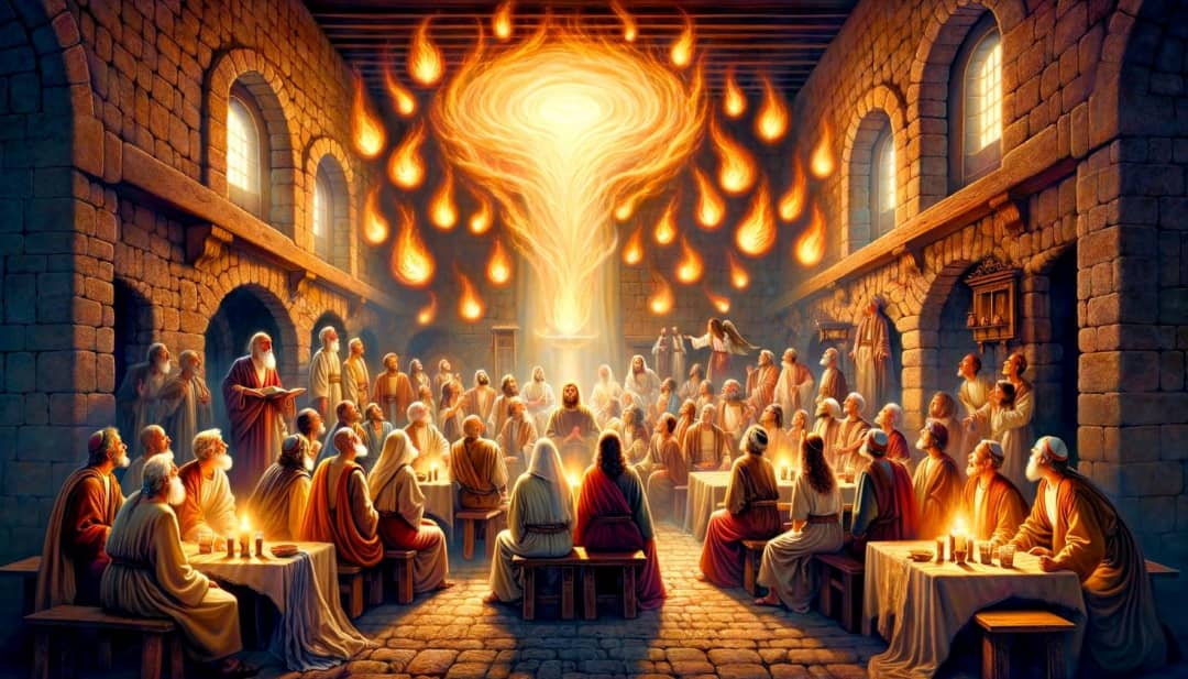 Christians Today Celebrate The Pentecost Sunday To Commemorate Descent ...