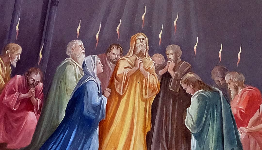 Christians Today Celebrate The Pentecost Sunday To Commemorate Descent ...