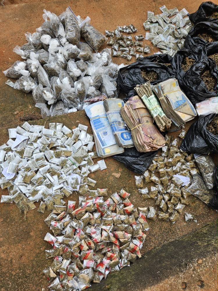 Anambra Security: Two Suspected Hard-Drug Dealers Arrested With Illicit Drugs Worth Over ₦6m, Over ₦598k CASH Recovered