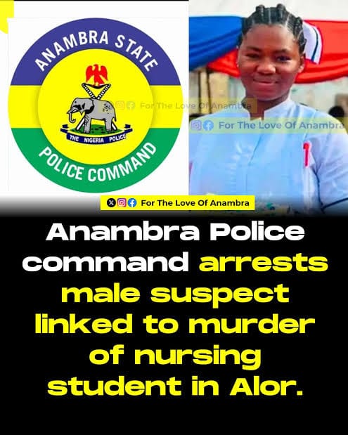Anambra Police Arrest Suspect In Murder Of Nursing Student In Alor, Exonerate Earlier Suspected Landlord